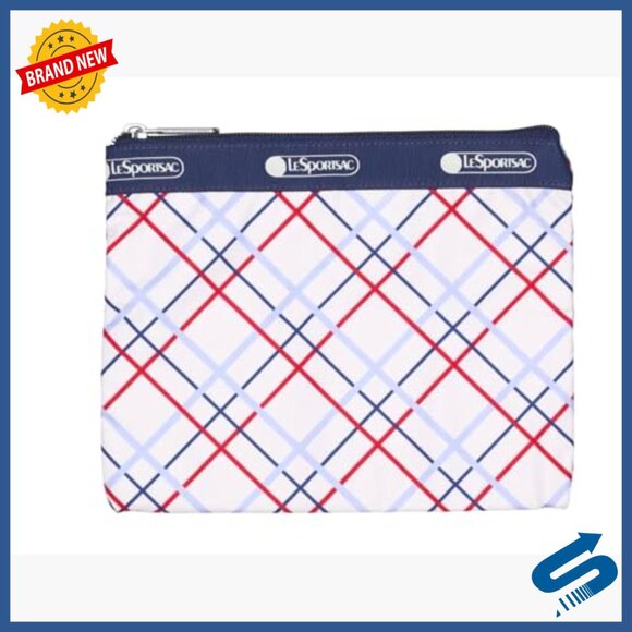 Lightweight Recycled Nylon Hobo Crossbody Bag with Cosmetic Bag - Picture 2 of 5